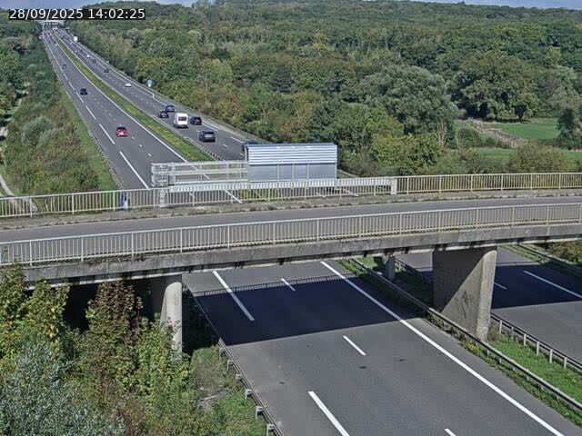 Caméra autoroute France - A31, Zoufftgen direction Luxembourg-ville, à la frontière entre la France et le Luxembourg