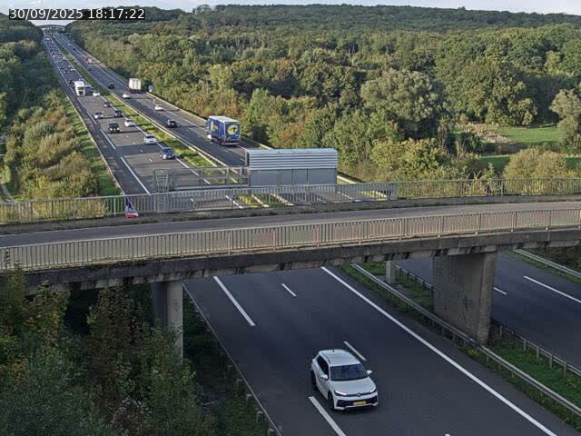 Caméra autoroute France - A31, Zoufftgen direction Luxembourg-ville, à la frontière entre la France et le Luxembourg