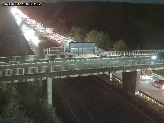 Caméra autoroute France - A31, Zoufftgen direction Luxembourg-ville, à la frontière entre la France et le Luxembourg