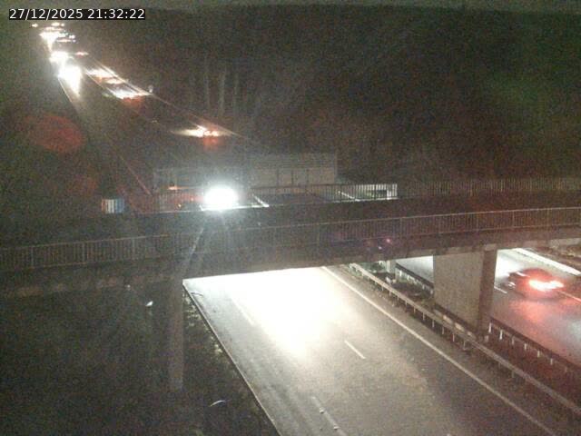 Caméra autoroute France - A31, Zoufftgen direction Luxembourg-ville, à la frontière entre la France et le Luxembourg