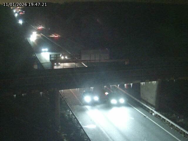 Caméra autoroute France - A31, Zoufftgen direction Luxembourg-ville, à la frontière entre la France et le Luxembourg