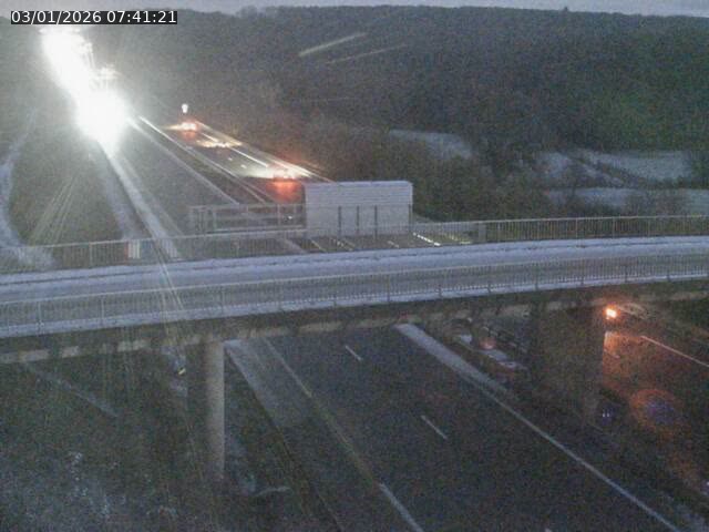 Caméra autoroute France - A31, Zoufftgen direction Luxembourg-ville, à la frontière entre la France et le Luxembourg