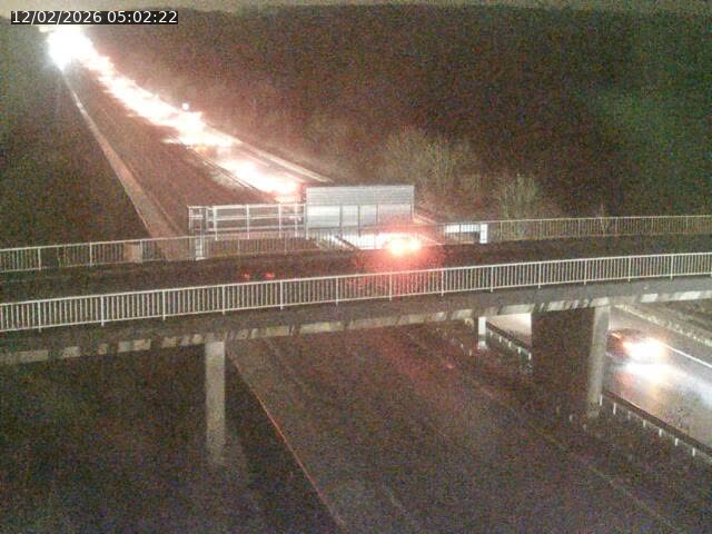 Caméra autoroute France - A31, Zoufftgen direction Luxembourg-ville, à la frontière entre la France et le Luxembourg