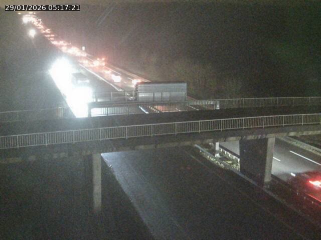 Caméra autoroute France - A31, Zoufftgen direction Luxembourg-ville, à la frontière entre la France et le Luxembourg