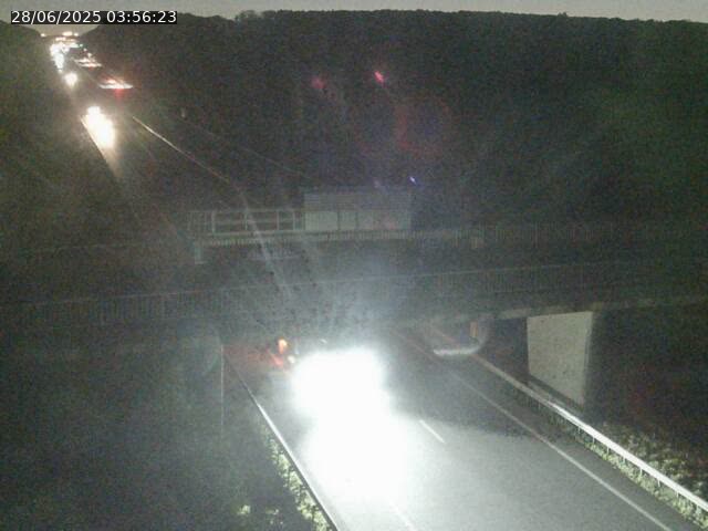 Caméra autoroute France - A31, Zoufftgen direction Luxembourg-ville, à la frontière entre la France et le Luxembourg