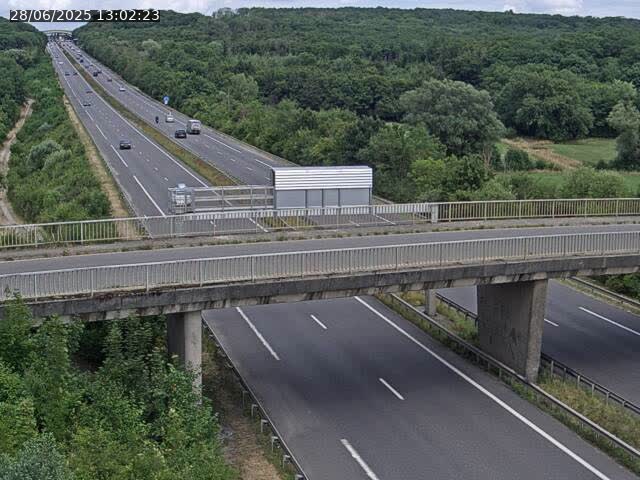 Caméra autoroute France - A31, Zoufftgen direction Luxembourg-ville, à la frontière entre la France et le Luxembourg