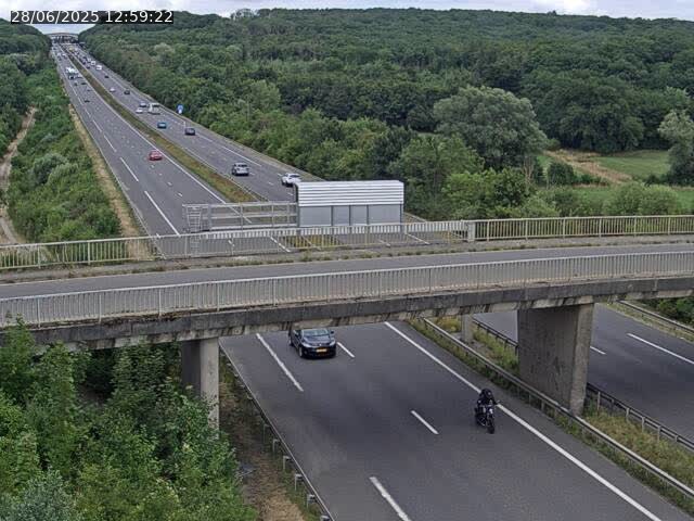 Caméra autoroute France - A31, Zoufftgen direction Luxembourg-ville, à la frontière entre la France et le Luxembourg