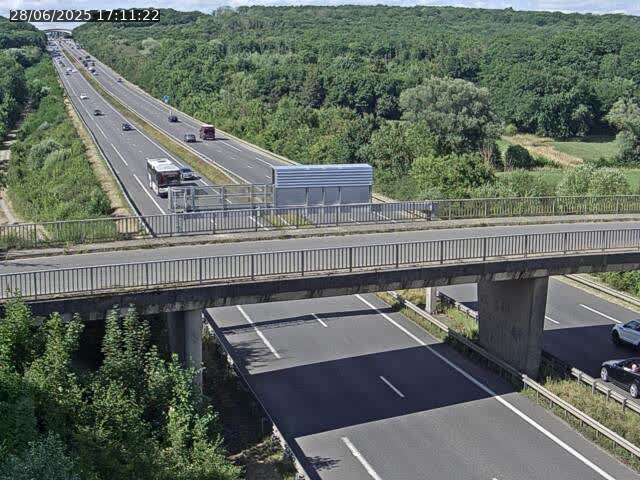 <h2>Caméra autoroute France - A31, Zoufftgen direction Luxembourg-ville, à la frontière entre la France et le Luxembourg</h2>