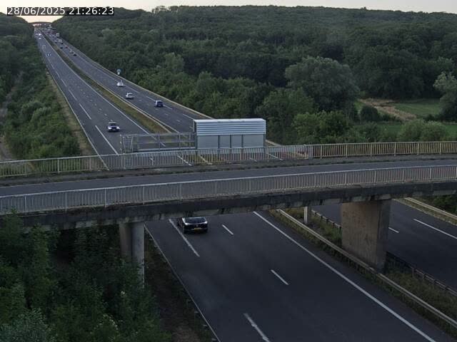 Caméra autoroute France - A31, Zoufftgen direction Luxembourg-ville, à la frontière entre la France et le Luxembourg