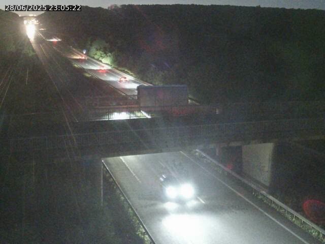 Caméra autoroute France - A31, Zoufftgen direction Luxembourg-ville, à la frontière entre la France et le Luxembourg