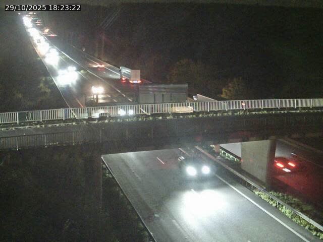 Caméra autoroute France - A31, Zoufftgen direction Luxembourg-ville, à la frontière entre la France et le Luxembourg