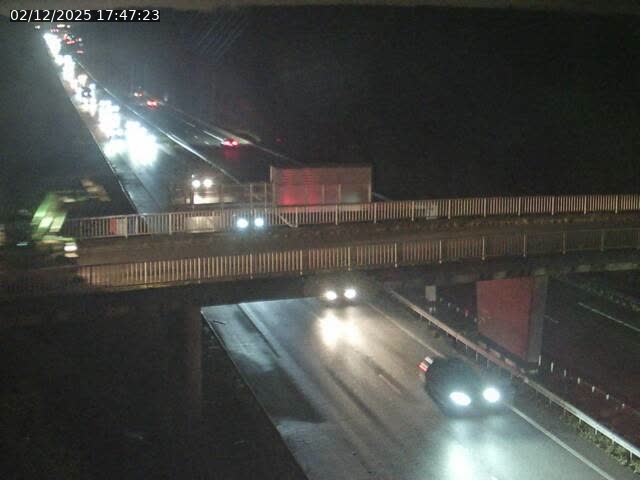 Caméra autoroute France - A31, Zoufftgen direction Luxembourg-ville, à la frontière entre la France et le Luxembourg