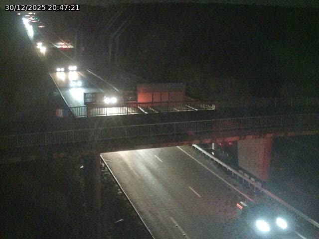 Caméra autoroute France - A31, Zoufftgen direction Luxembourg-ville, à la frontière entre la France et le Luxembourg