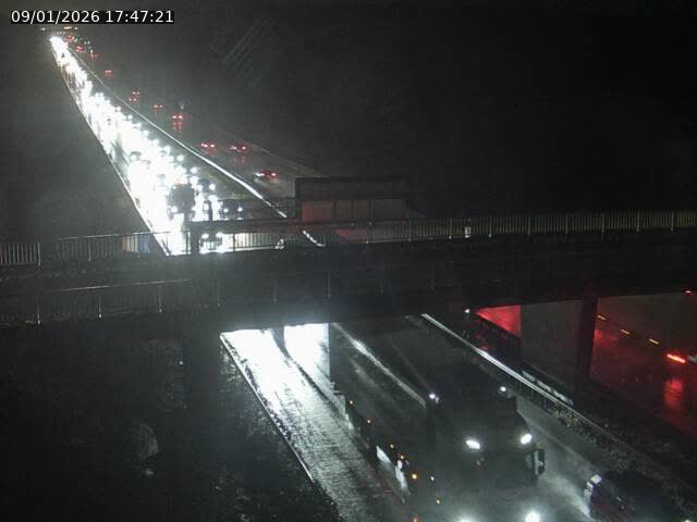 Caméra autoroute France - A31, Zoufftgen direction Luxembourg-ville, à la frontière entre la France et le Luxembourg