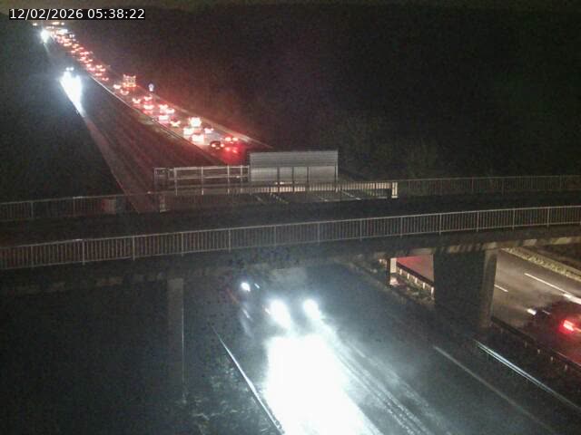 Caméra autoroute France - A31, Zoufftgen direction Luxembourg-ville, à la frontière entre la France et le Luxembourg