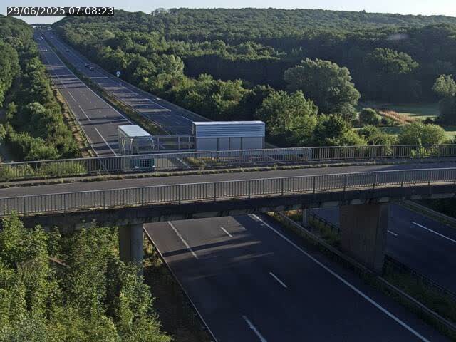 <h2>Caméra autoroute France - A31, Zoufftgen direction Luxembourg-ville, à la frontière entre la France et le Luxembourg</h2>