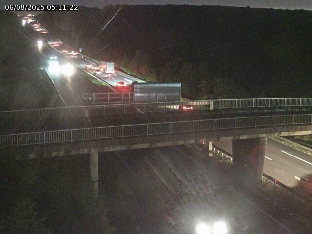 Caméra autoroute France - A31, Zoufftgen direction Luxembourg-ville, à la frontière entre la France et le Luxembourg