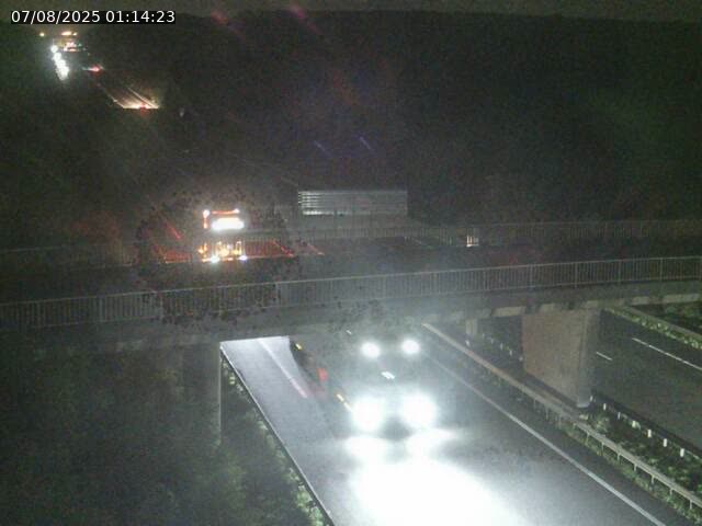 Caméra autoroute France - A31, Zoufftgen direction Luxembourg-ville, à la frontière entre la France et le Luxembourg