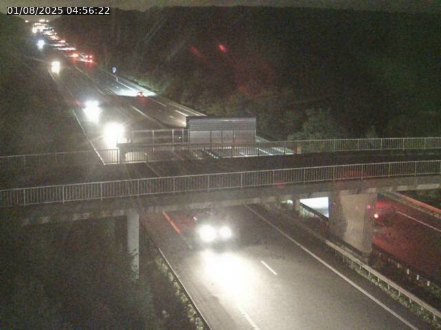 Caméra autoroute France - A31, Zoufftgen direction Luxembourg-ville, à la frontière entre la France et le Luxembourg