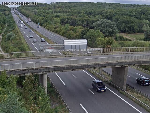 Caméra autoroute France - A31, Zoufftgen direction Luxembourg-ville, à la frontière entre la France et le Luxembourg