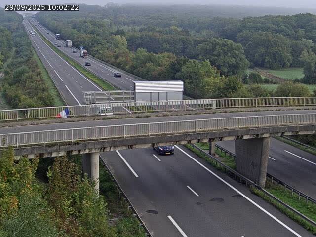 Caméra autoroute France - A31, Zoufftgen direction Luxembourg-ville, à la frontière entre la France et le Luxembourg