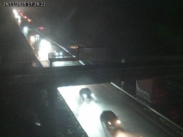 Caméra autoroute France - A31, Zoufftgen direction Luxembourg-ville, à la frontière entre la France et le Luxembourg