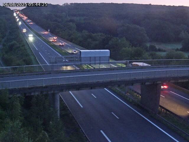 <h2>Caméra autoroute France - A31, Zoufftgen direction Luxembourg-ville, à la frontière entre la France et le Luxembourg</h2>
