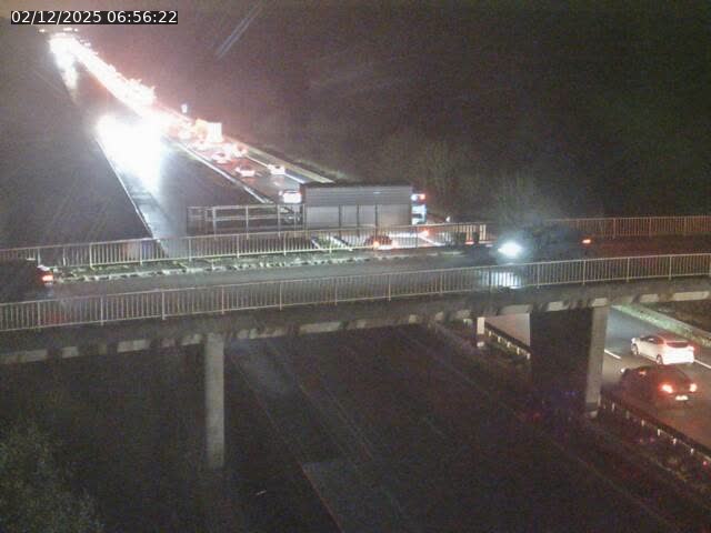 Caméra autoroute France - A31, Zoufftgen direction Luxembourg-ville, à la frontière entre la France et le Luxembourg