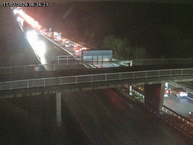 Caméra autoroute France - A31, Zoufftgen direction Luxembourg-ville, à la frontière entre la France et le Luxembourg