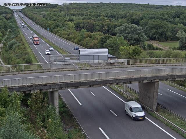 Caméra autoroute France - A31, Zoufftgen direction Luxembourg-ville, à la frontière entre la France et le Luxembourg