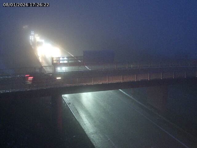 Caméra autoroute France - A31, Zoufftgen direction Luxembourg-ville, à la frontière entre la France et le Luxembourg