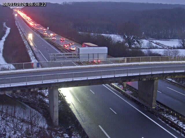 <h2>Caméra autoroute France - A31, Zoufftgen direction Luxembourg-ville, à la frontière entre la France et le Luxembourg</h2>