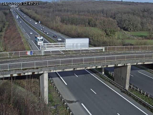 <h2>Caméra autoroute France - A31, Zoufftgen direction Luxembourg-ville, à la frontière entre la France et le Luxembourg</h2>