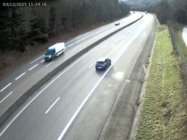 <h2>Caméra autoroute France - N57, Côte de la Calotine direction Nancy</h2>