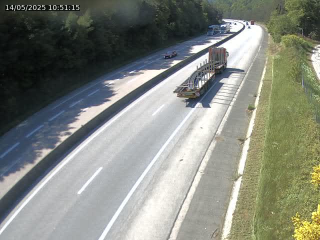 Caméra autoroute France - N57, Côte de la Calotine direction Nancy
