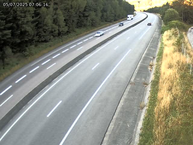 Caméra autoroute France - N57, Côte de la Calotine direction Nancy