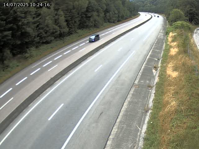 Caméra autoroute France - N57, Côte de la Calotine direction Nancy