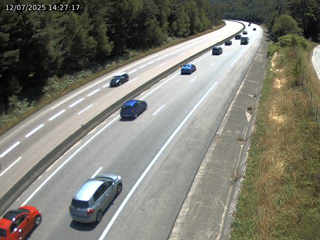 Caméra autoroute France - N57, Côte de la Calotine direction Nancy