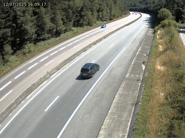 Caméra autoroute France - N57, Côte de la Calotine direction Nancy