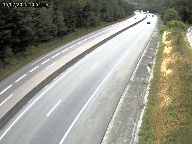 Caméra autoroute France - N57, Côte de la Calotine direction Nancy