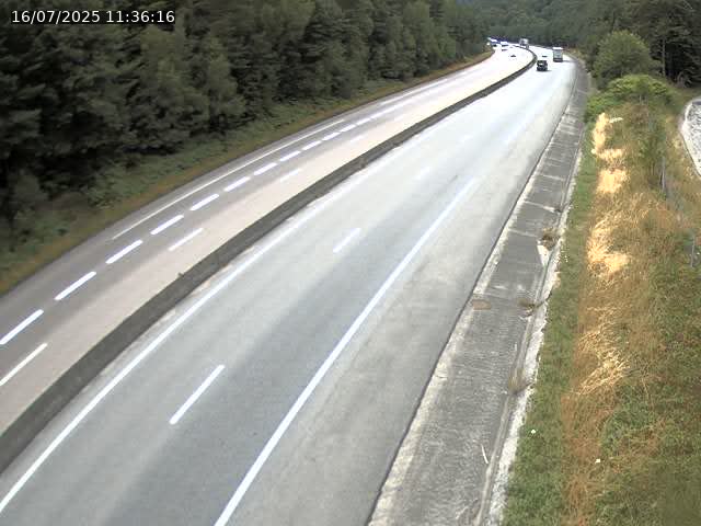 Caméra autoroute France - N57, Côte de la Calotine direction Nancy