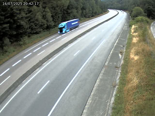 Caméra autoroute France - N57, Côte de la Calotine direction Nancy