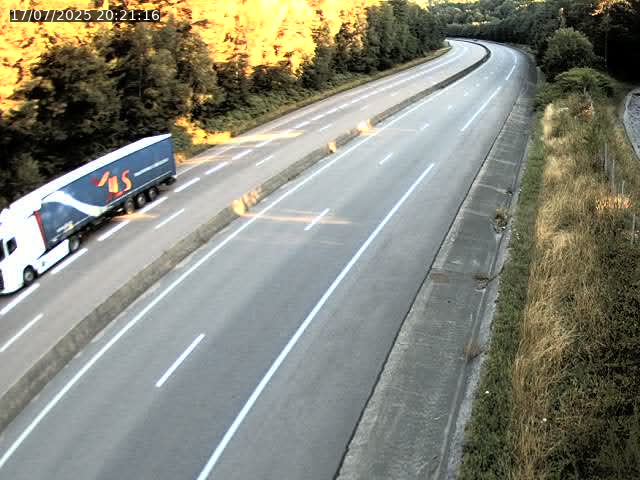 Caméra autoroute France - N57, Côte de la Calotine direction Nancy