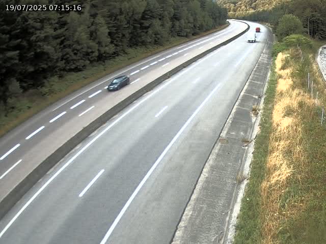 Caméra autoroute France - N57, Côte de la Calotine direction Nancy