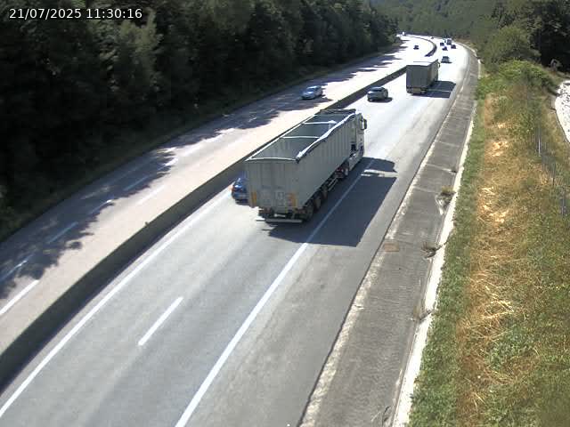 Caméra autoroute France - N57, Côte de la Calotine direction Nancy