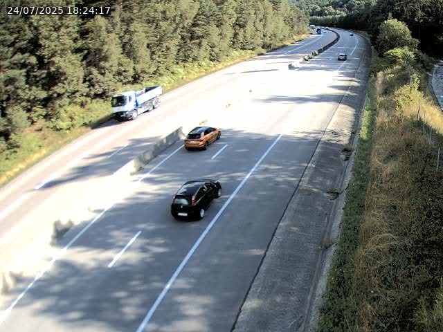 Caméra autoroute France - N57, Côte de la Calotine direction Nancy