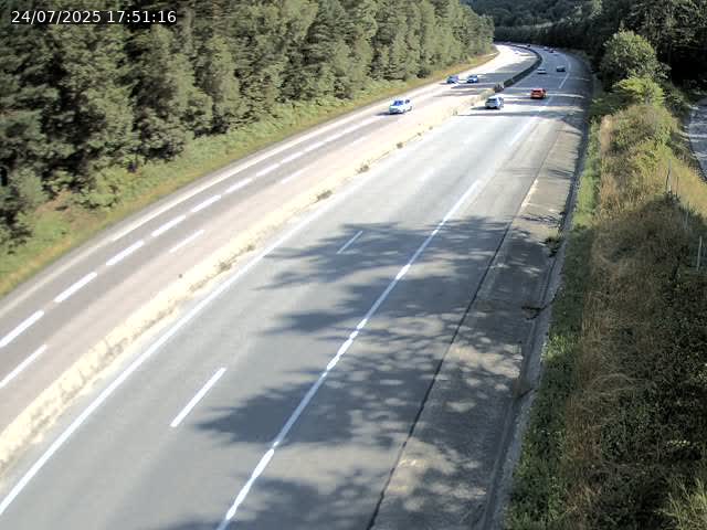 Caméra autoroute France - N57, Côte de la Calotine direction Nancy