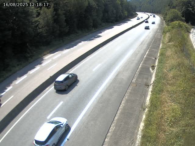 Caméra autoroute France - N57, Côte de la Calotine direction Nancy