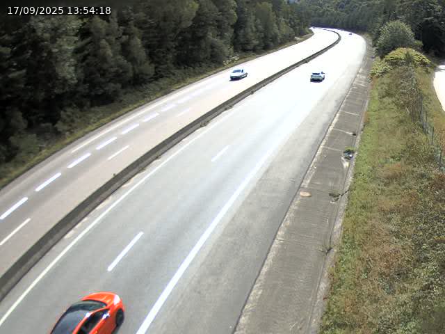 Caméra autoroute France - N57, Côte de la Calotine direction Nancy