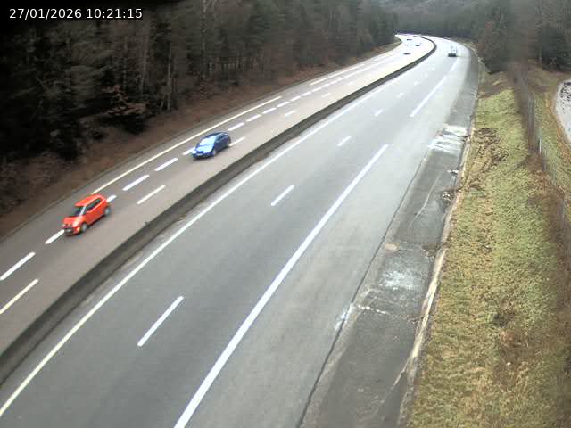 <h2>Caméra autoroute France - N57, Côte de la Calotine direction Nancy</h2>